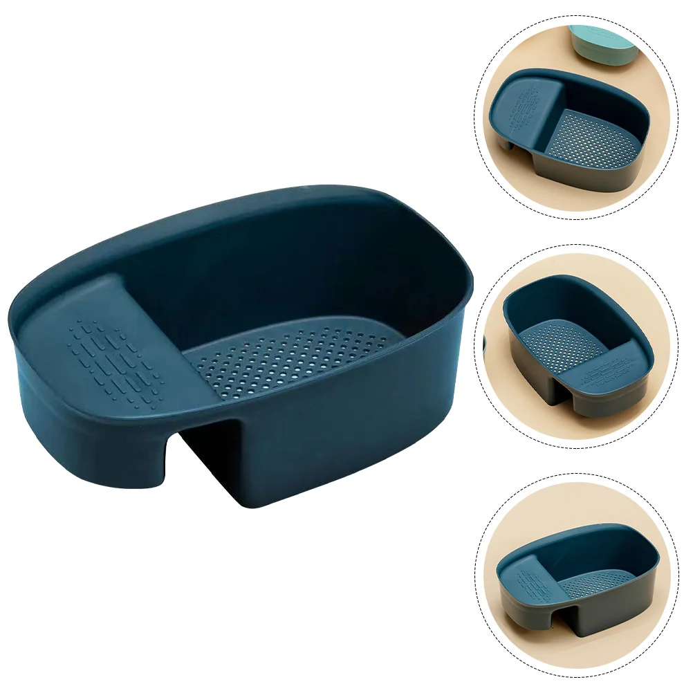 

Basket Sink Strainer Drain Kitchen Waste Filter Foodbaskets Washing Mesh Drying Vegetable Colander Leftovercaddy Draining