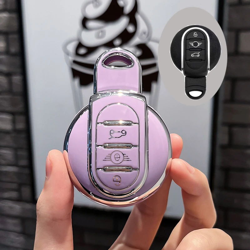 

Чехол для автомобильного ключа из ТПУ для BMW MINI COOPER S ONE JCW F54 F55 F56 F57 F60 CLUBMAN COUNTRYMAN, держатель для пульта дистанционного управления