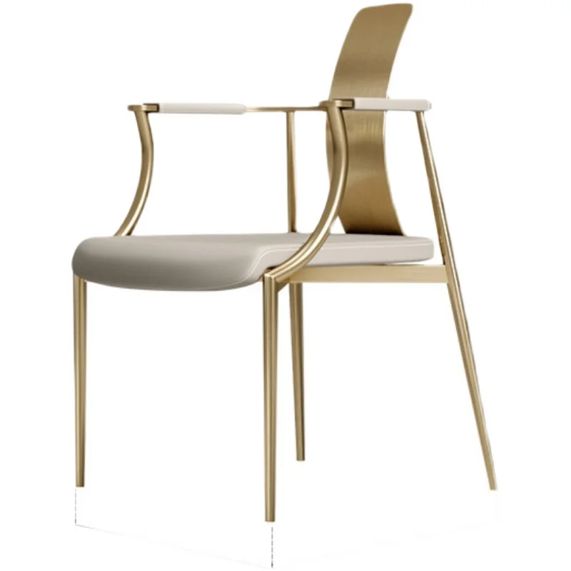 

Обеденный стул XL, высококачественное чайное сиденье с вырезом, удобный кожаный подлокотник, мастер чайный стул