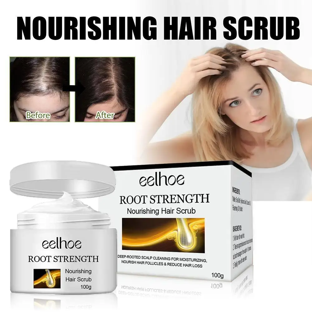

Anti-Hair Loss Brand New Nourishing Hair Scrub Hair Care Scrub West Month Root Renew Ceoerty For Repair Damaged Hair T5O3