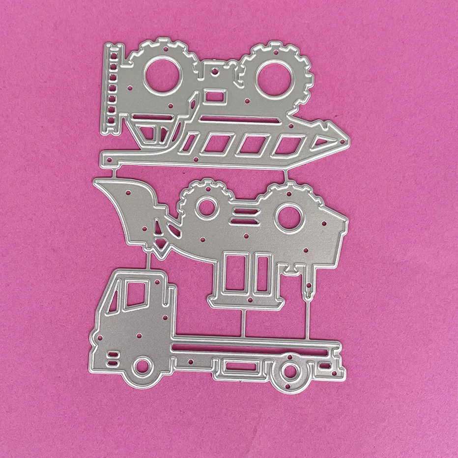 Инженерные транспортные средства скрапбукинг вырубные штампы рынок Yiwu Futian