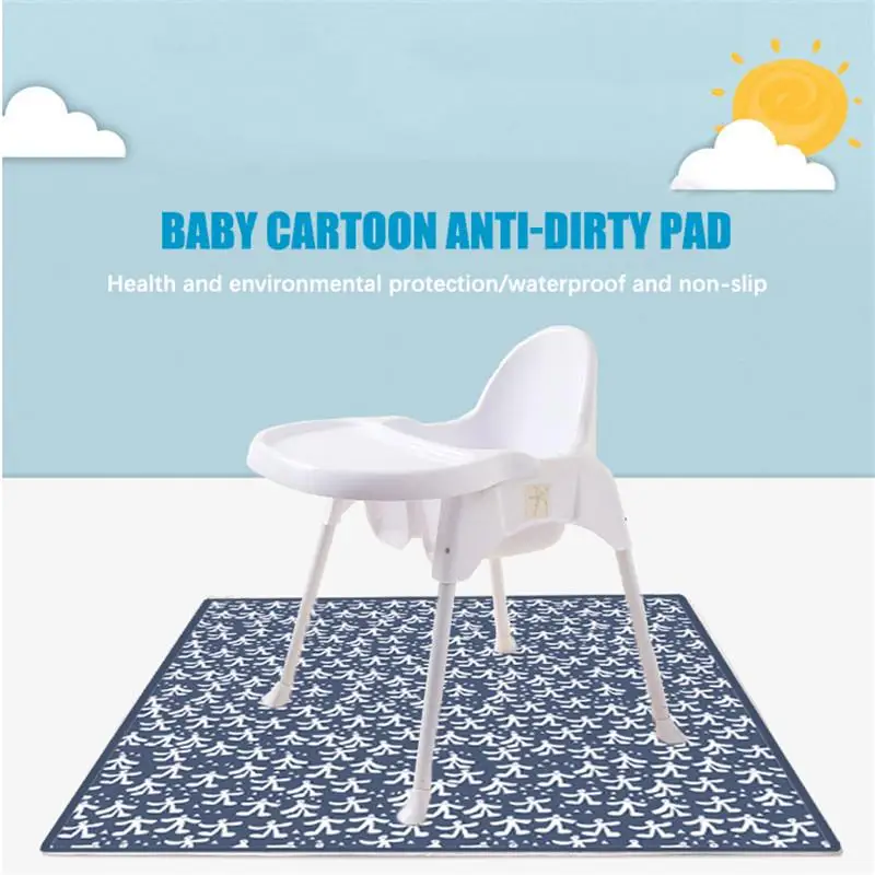

Children's Waterproof Mat Highchair Cushions Baby Non-slip Crawling Mats Play Mats Picnic Mats Anti-dirty Soft Mat For Baby