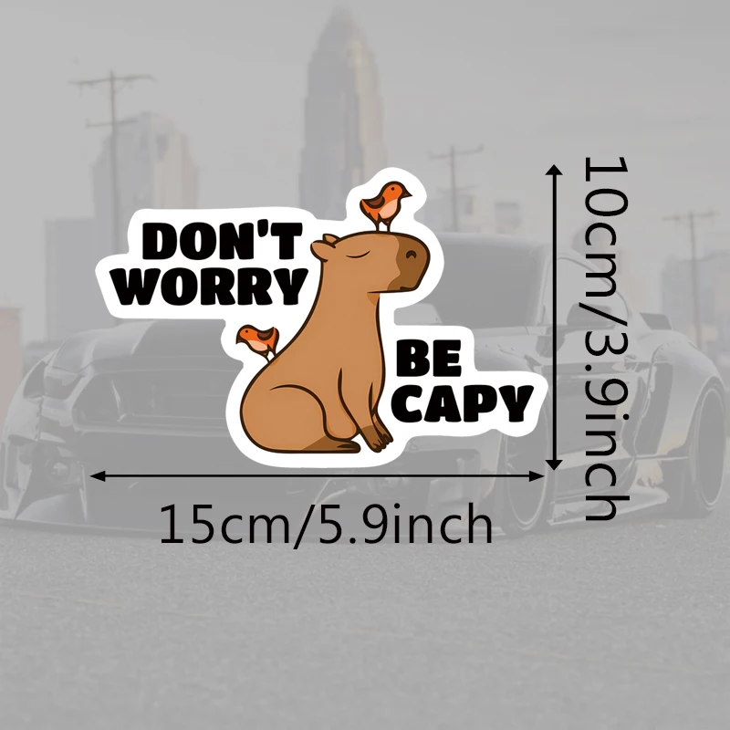 DK70 # необычная Водонепроницаемая наклейка не волнуйтесь декоративные аксессуары