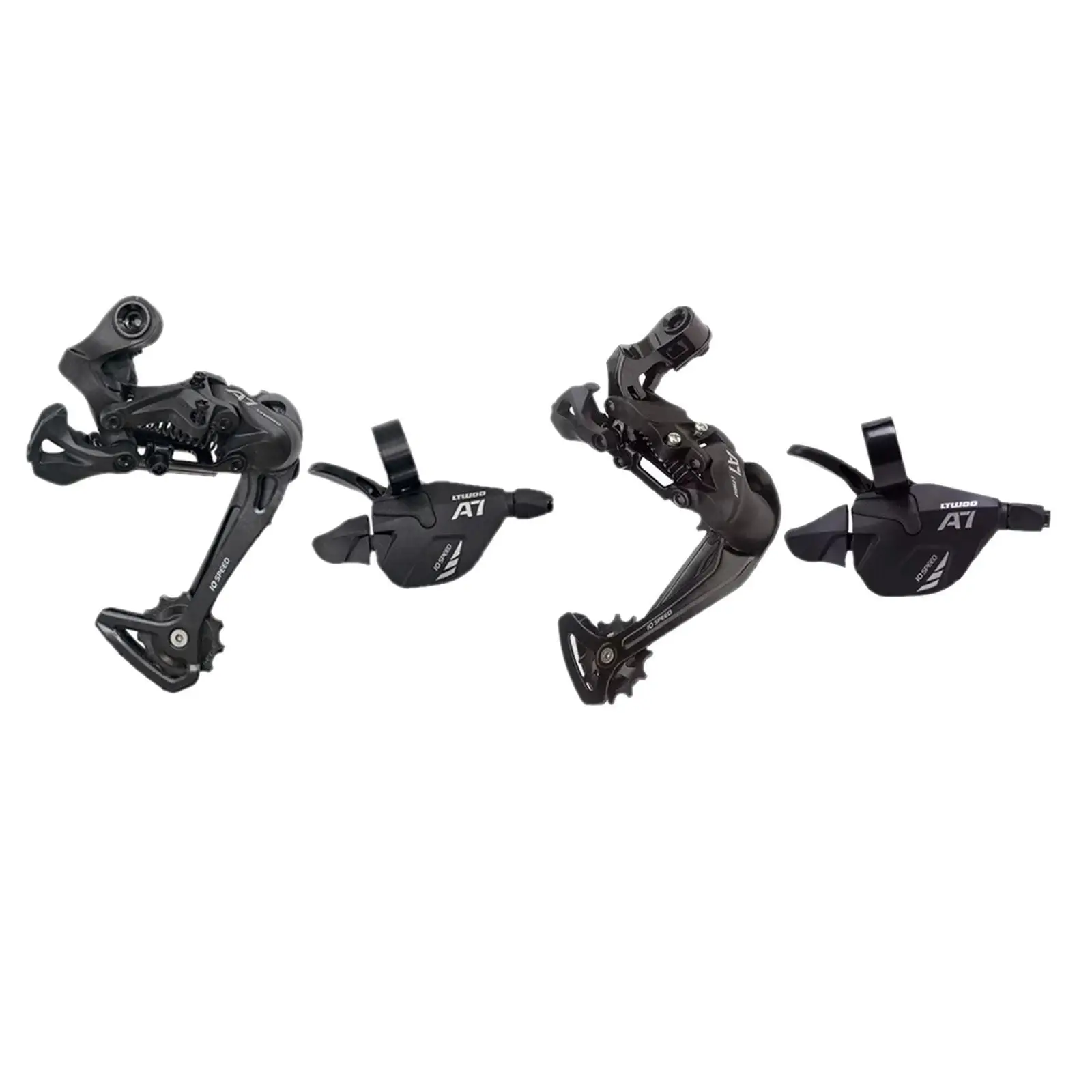 Alloy Rear Derailleur Road Bicycle 10 Lever Bikes Repair Right Handed Low Friction Derailleurs for 42/46/50T Freewheels |