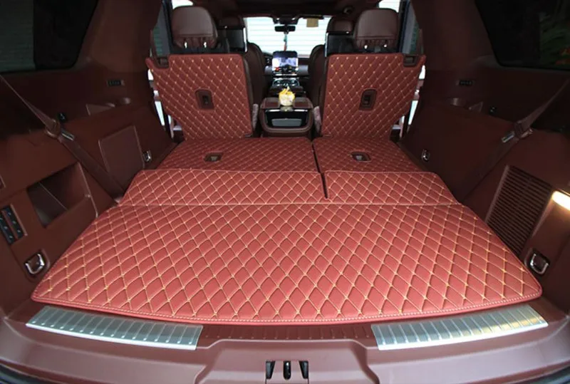 

Good quality! Special car trunk mats for Lincoln Navigator 7 seats 2024-2018 durable boot carpets cargo liner mat,Free shipping