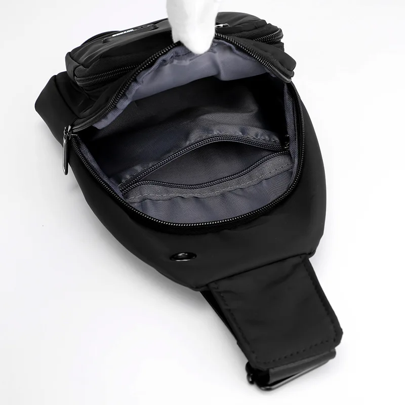 New Chest Bag for Men Small Shoulder Bag Male Messenger Bag Boy Anti Theft Travel Bagpack Boy Mini Crossbody Bags Phone Bag