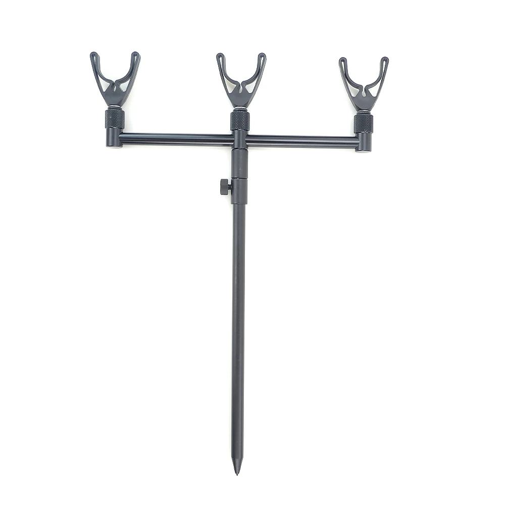 2 шт. Карп Рыбалка Базз бар для 3 удочки Алюминиевая Удочка поддержка держатель