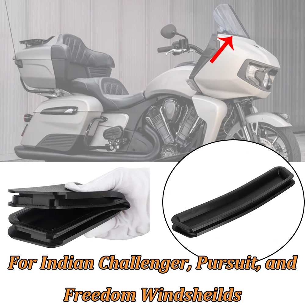 

1 заглушка лобового стекла из ТПУ для Indian Challenger, Pursuit и Freedom Windsheilds