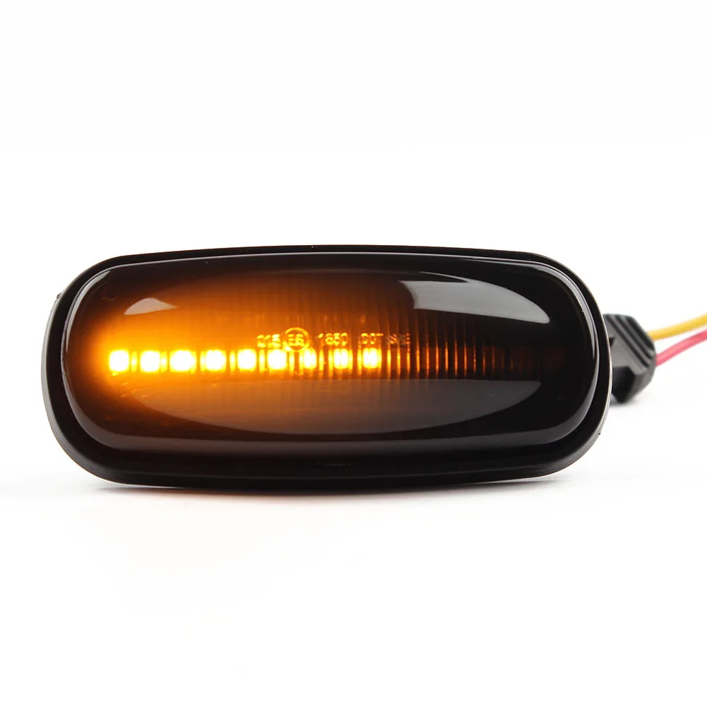 

Brand New Indoor Turn Signal Light Side Light Left Parts Replacements Right Smoked Yellow Light 12V DC 50000hours