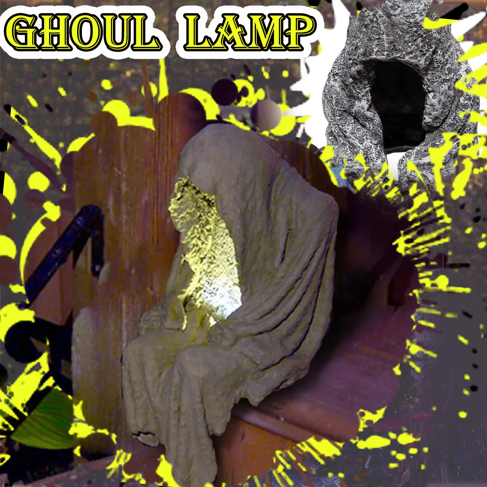 

Halloween Witch Solar Energy Lamp Witch Resin Figurines Solar Led Courtyard Lawn Light Gardening Vintage Garden Decor Lamps