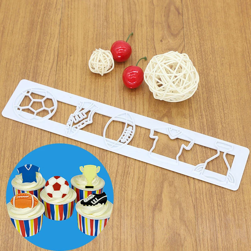 

Тематические формы для торта в Кубке мира, фотообои, резак для печенья