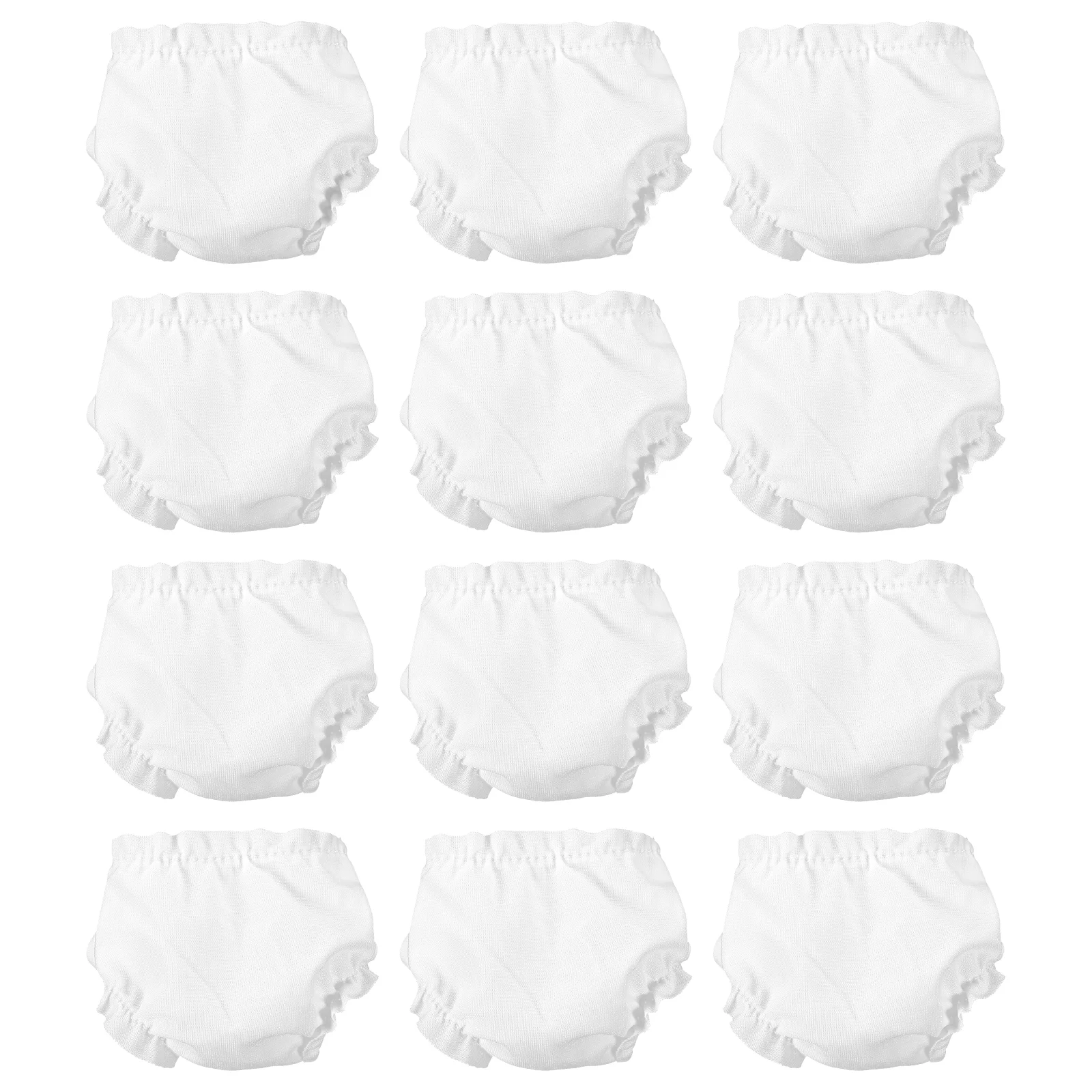 

Baby Diaperspantiesaccessoriesdiaper Mini Cloth Clothesbag American Whiteclothing Newborn Toy Changing Nappies Reusable Boy Inch