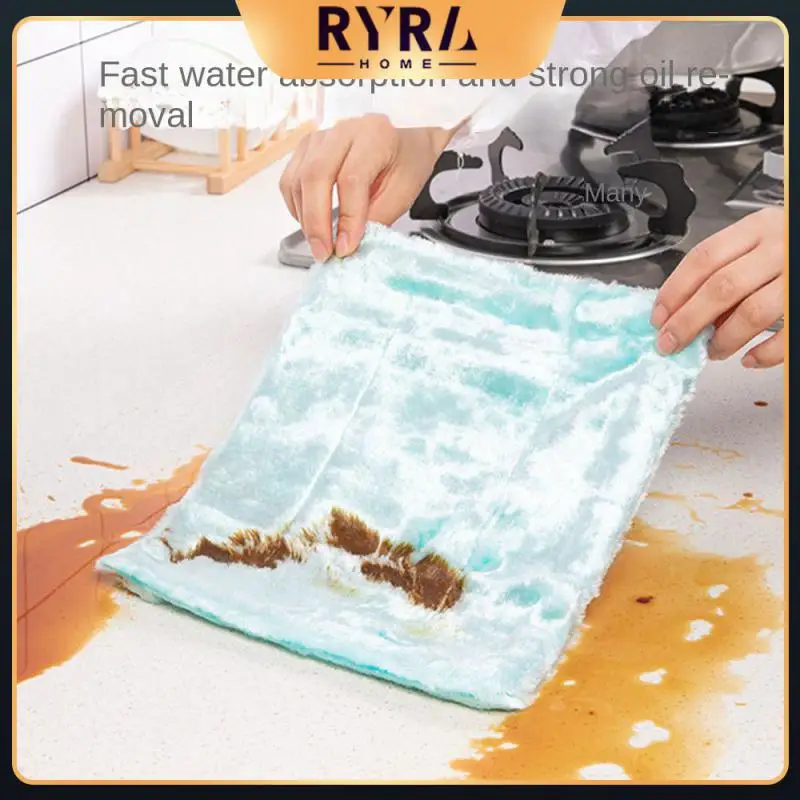 

Cotton Cloth With Good Breathability Making Cleaning More Convenient Dishwashing Towel Natural Wood Fiber Household Kitchen