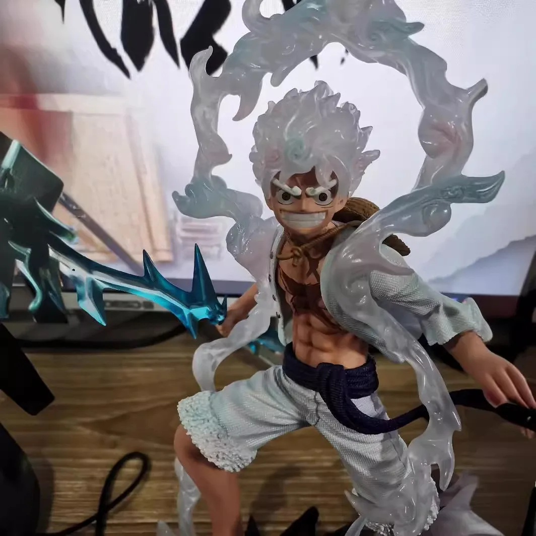 Фигурка One Piece GK модель Ника Луффи LX молния Шестерня пятое резонансное украшение