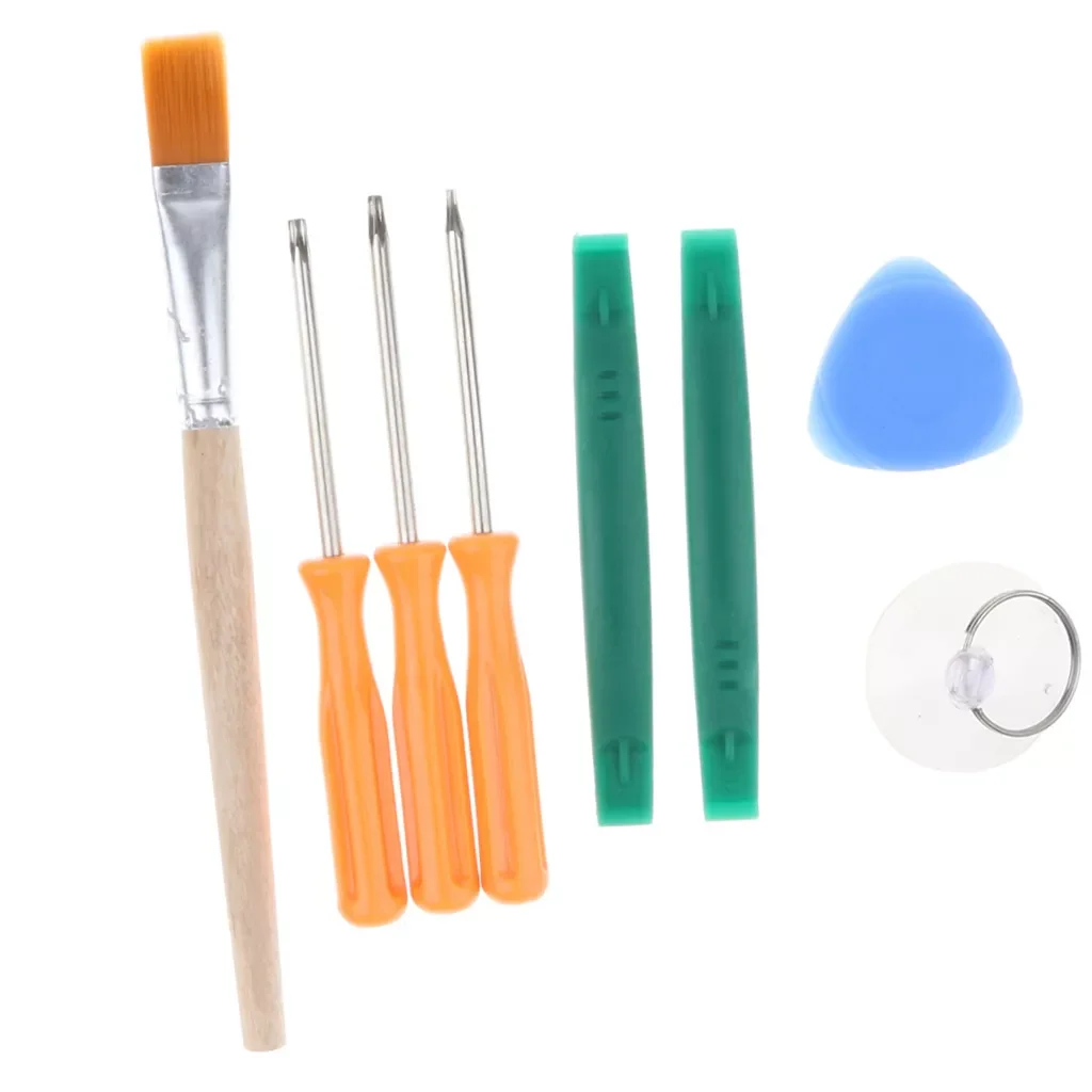 

NEW2022 T6 T8 T10 Security Screwdriver Kit Set 8 in 1 Prying Repair Tools for Xbox 360 / Xbox One / PS4 / PS3 Controllers