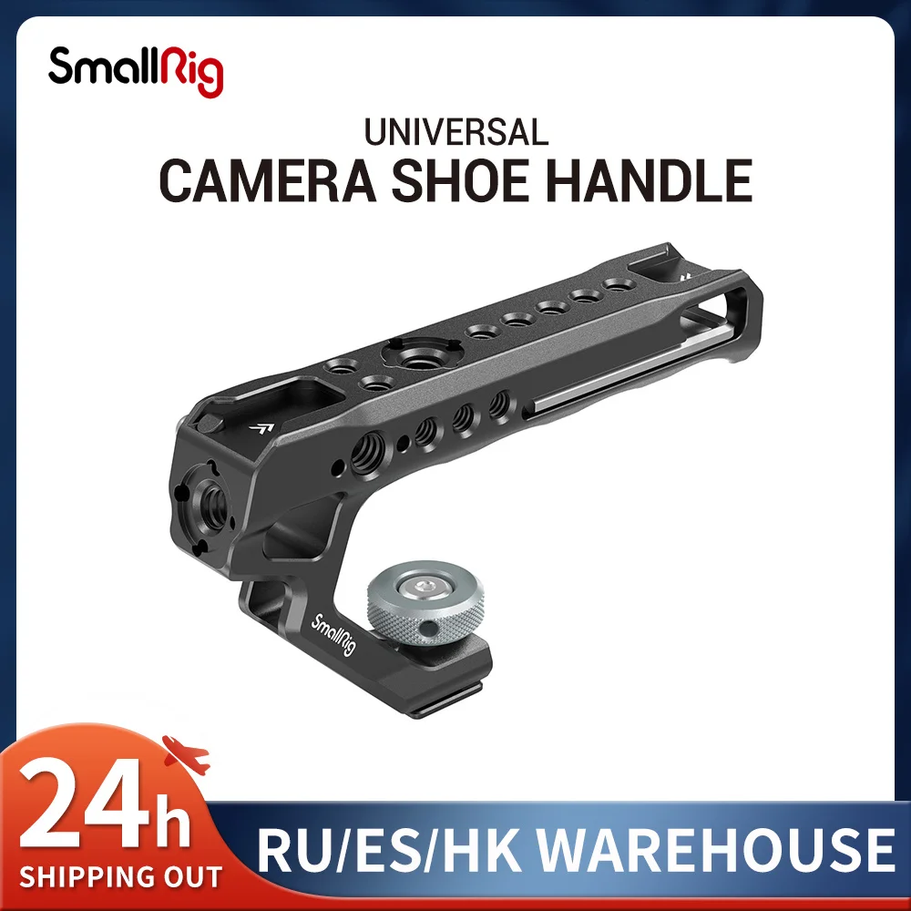 

SmallRig Quick Release Camera Shoe Handle Grip Can Use W/ SmallRig Z6 L Plate w/ ARRI Locating Hole DIY Camera Stabilizer 2094