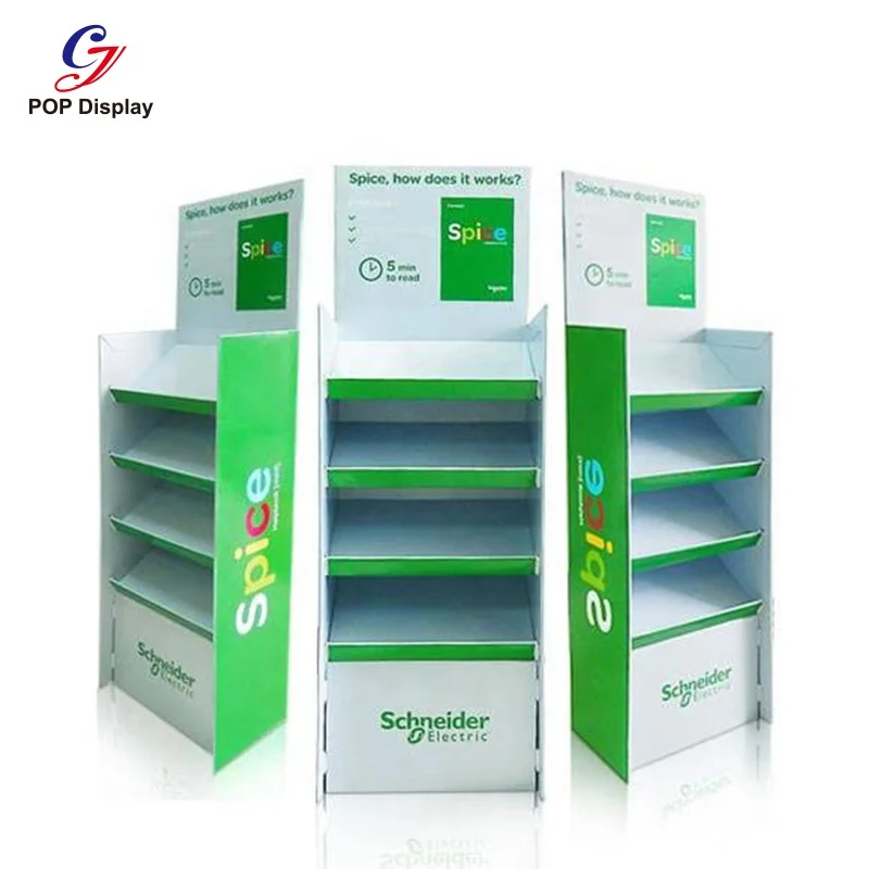 

Подставка для пола из гофрированного картона, под заказ