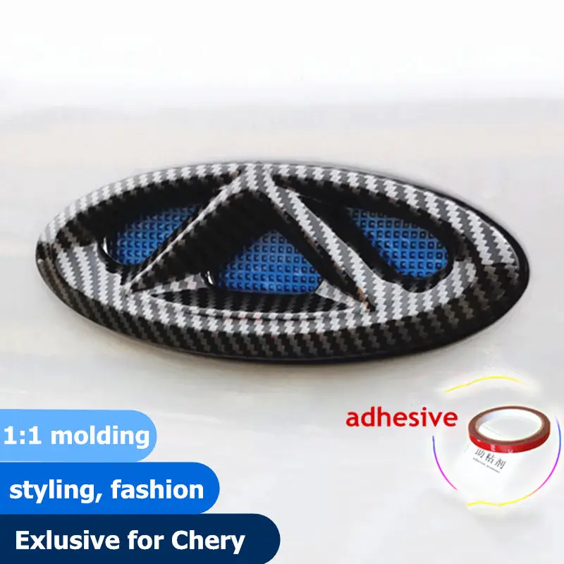 

Chery Tiggo Logo Eryzer Sticker Specialized Tiggo 7 8 Pro 20-21 Black Badge Logo Emblem Decal racing grill hood Sticker Styling