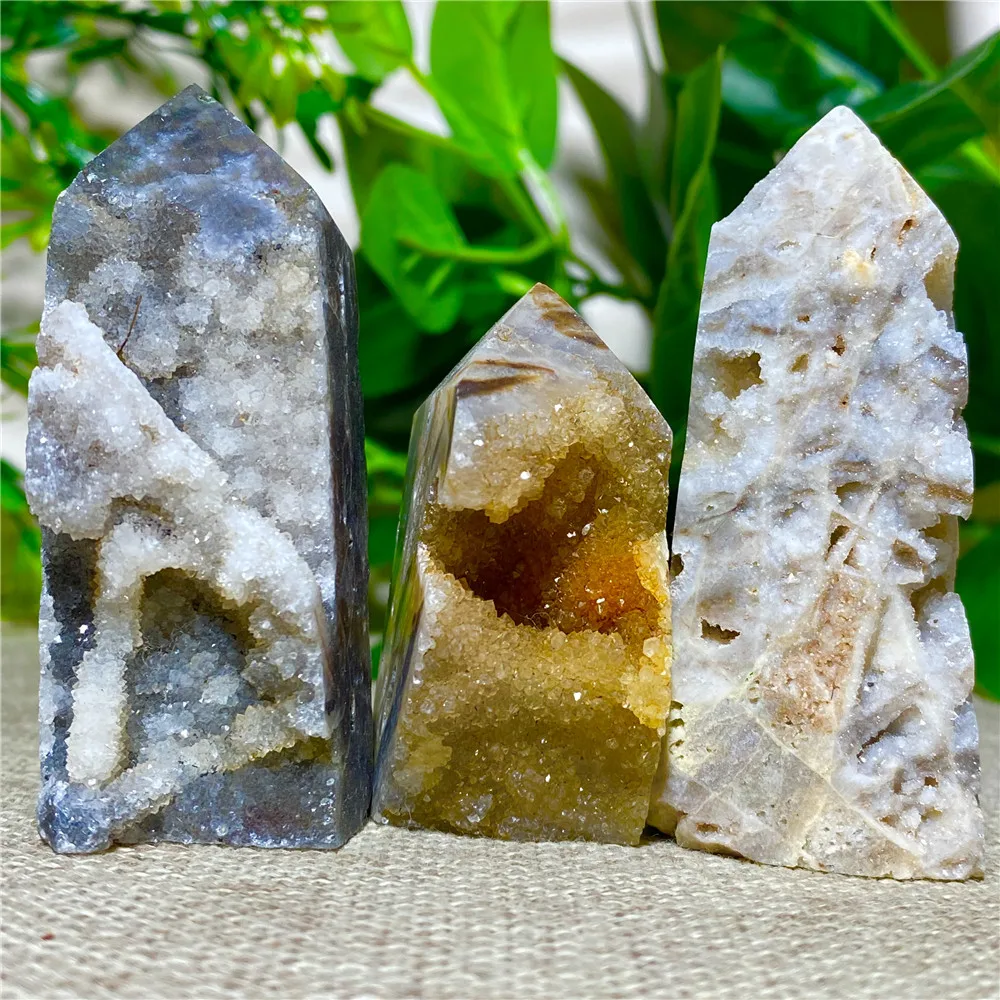 

Sphalerite башня точка Природный Кварц фотоэлемент стержень Колонка Wicca рейки энергия ИСЦЕЛЕНИЯ ПАЛОЧКА орнамент домашний декор