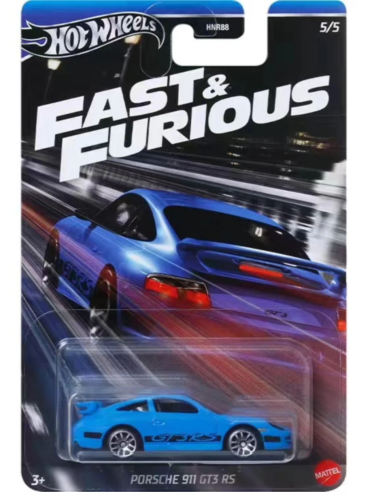 Оригинальный автомобиль Hot Wheels Fast & Furious Boys Toys 1:64 Литой под давлением Porsche 911 GT3 Nissan