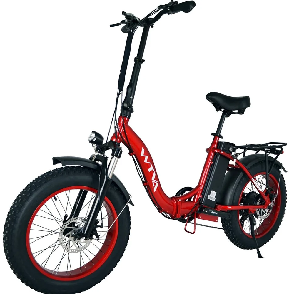 

Electric Bike 20" Fat Tire Folding Electric Bicycles 750W 48V 13AH Removable Battery Beach Snow Hunting Man Woman
