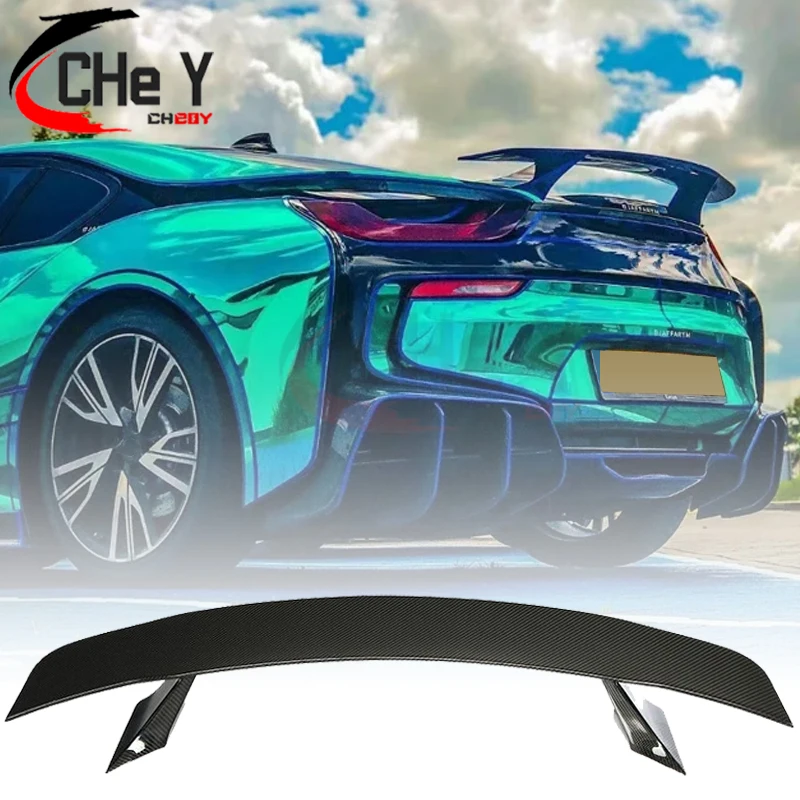 Задний спойлер для BMW i8 Coupe 2014 15 16 17 18 2019 из углеродного волокна