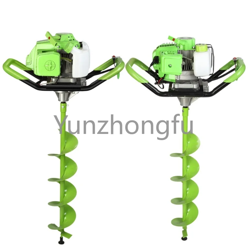 

Gas Drill 44-5 48 Earth Boring Machine Tree Planting Pit Planting Drill Wire Rod Digging Machine Multi-Function Pile Driving