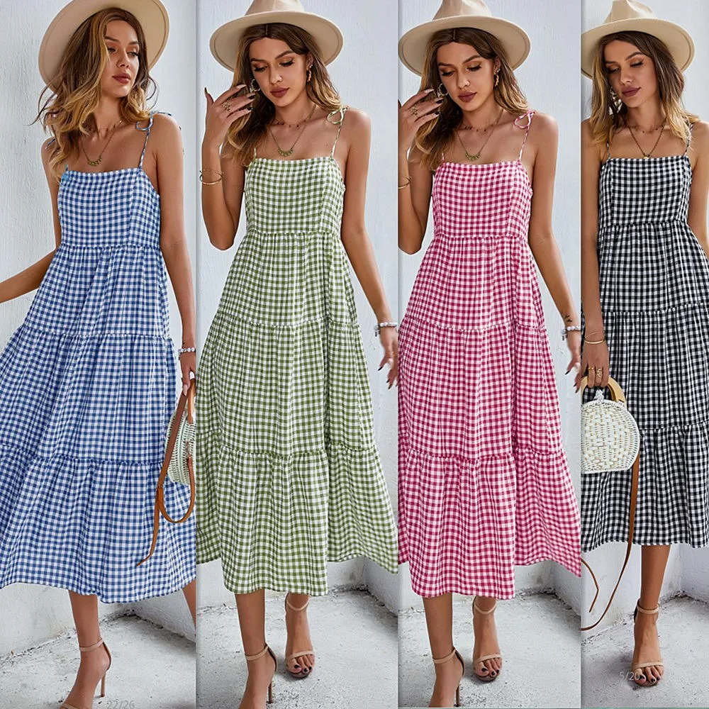 

2022 Summer Floral Print Female Vestido Elegantloose Beach Women Strapless Dresses