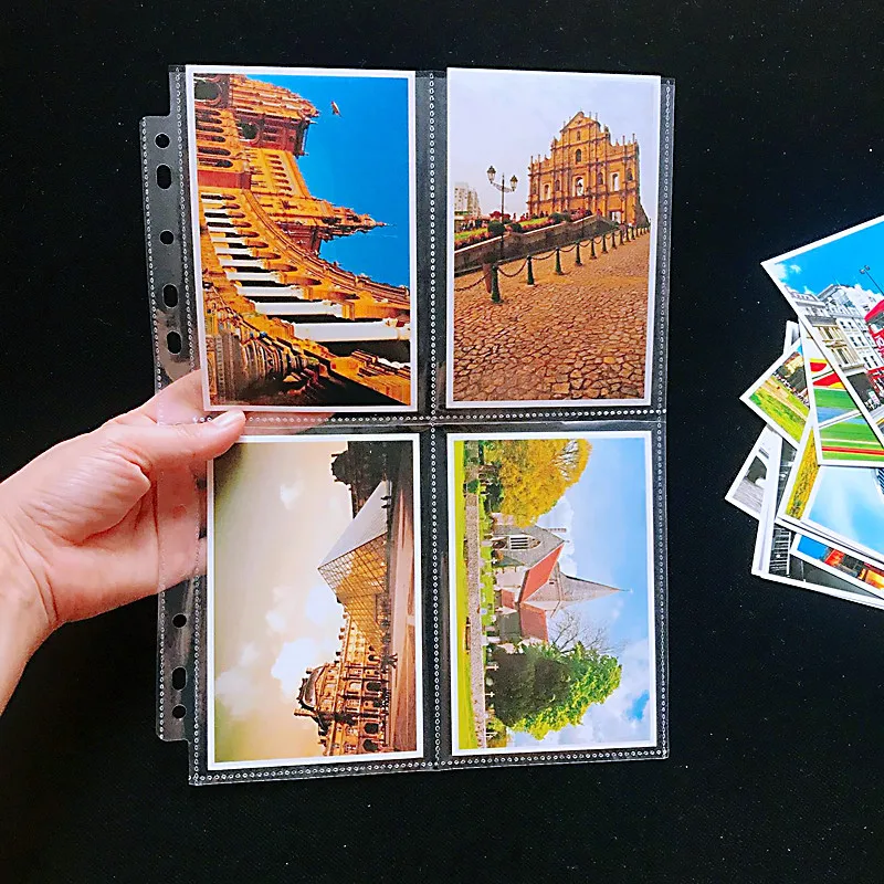 

5/10 шт. карточный альбом, 4 кармана, замена внутренних страниц, коллекционный альбом, коллекционный карточный альбом, папка для альбомов, проз...