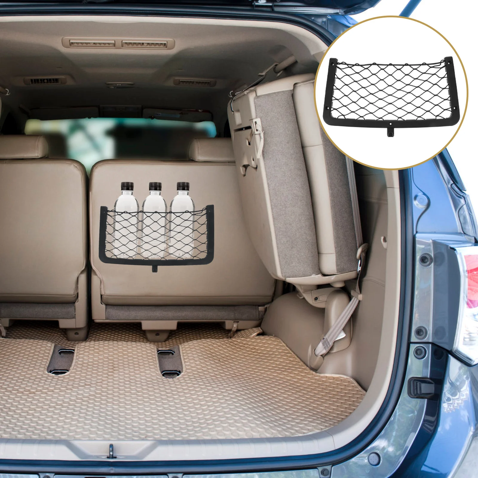 

Car Storage Network Trunk Organizer Rv Organization Boat Cargo Pocket Mesh Holder