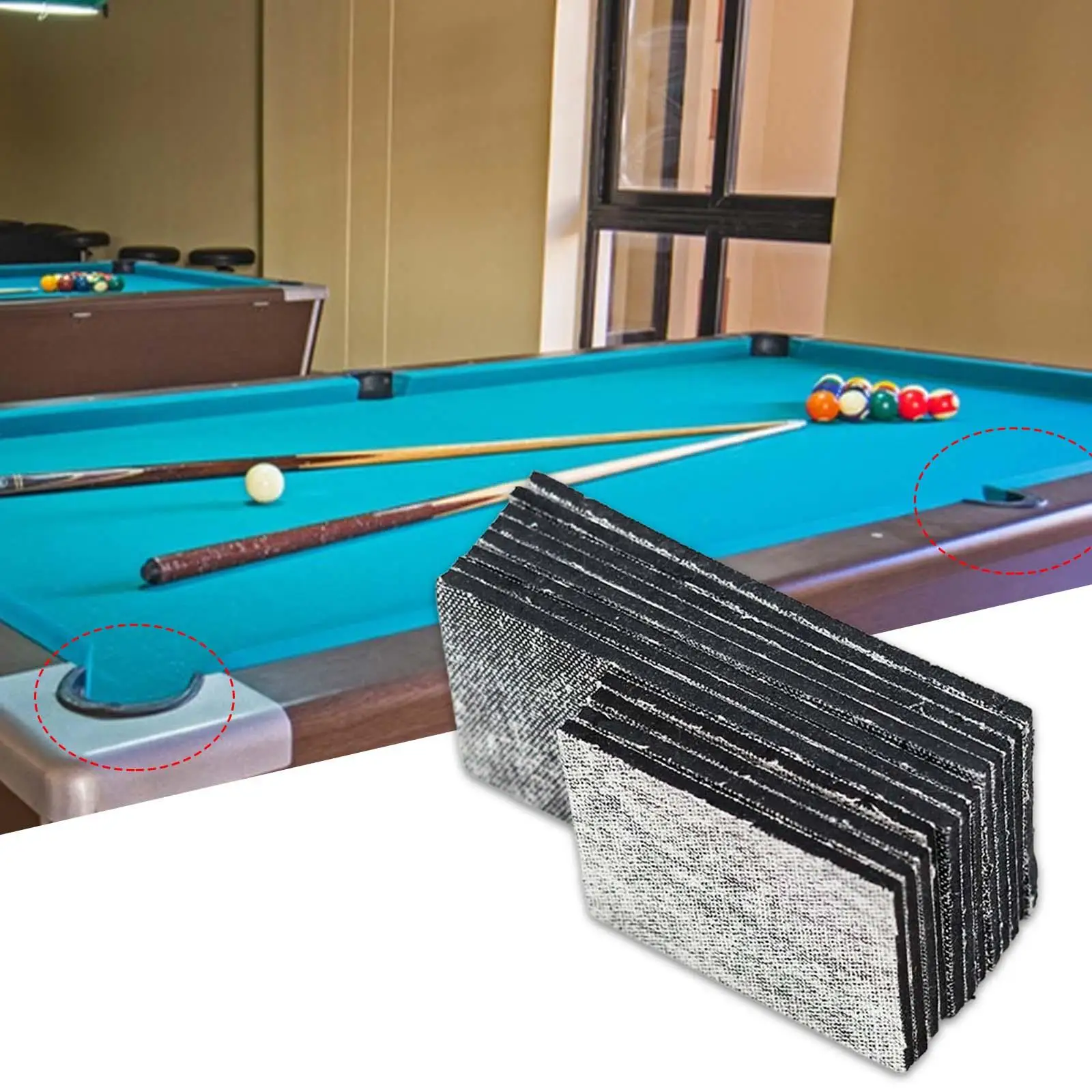 12x искусственная Подушка противоскользящая резиновая накладка направляющие