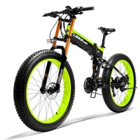 eu uk electric fat tire bike 1000w 48v 17 5ah lankeleisi xt750plus mountain ebike cruiser bike electric bicycle