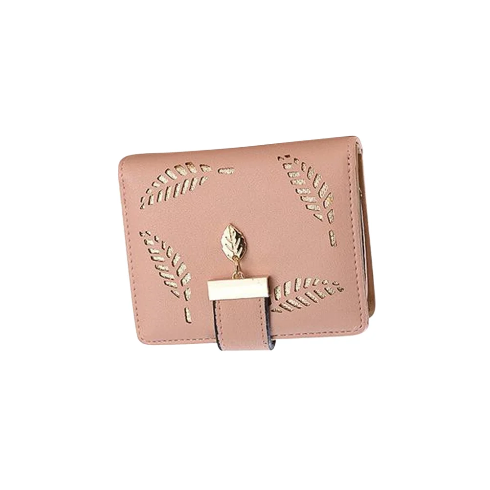 

Coin Pouch Wallet Pocket Purse Ladies Wristlet Box Case Zip Pu Clutch Girl Buckle Checkbook Cash Block Organizer Window Luxury