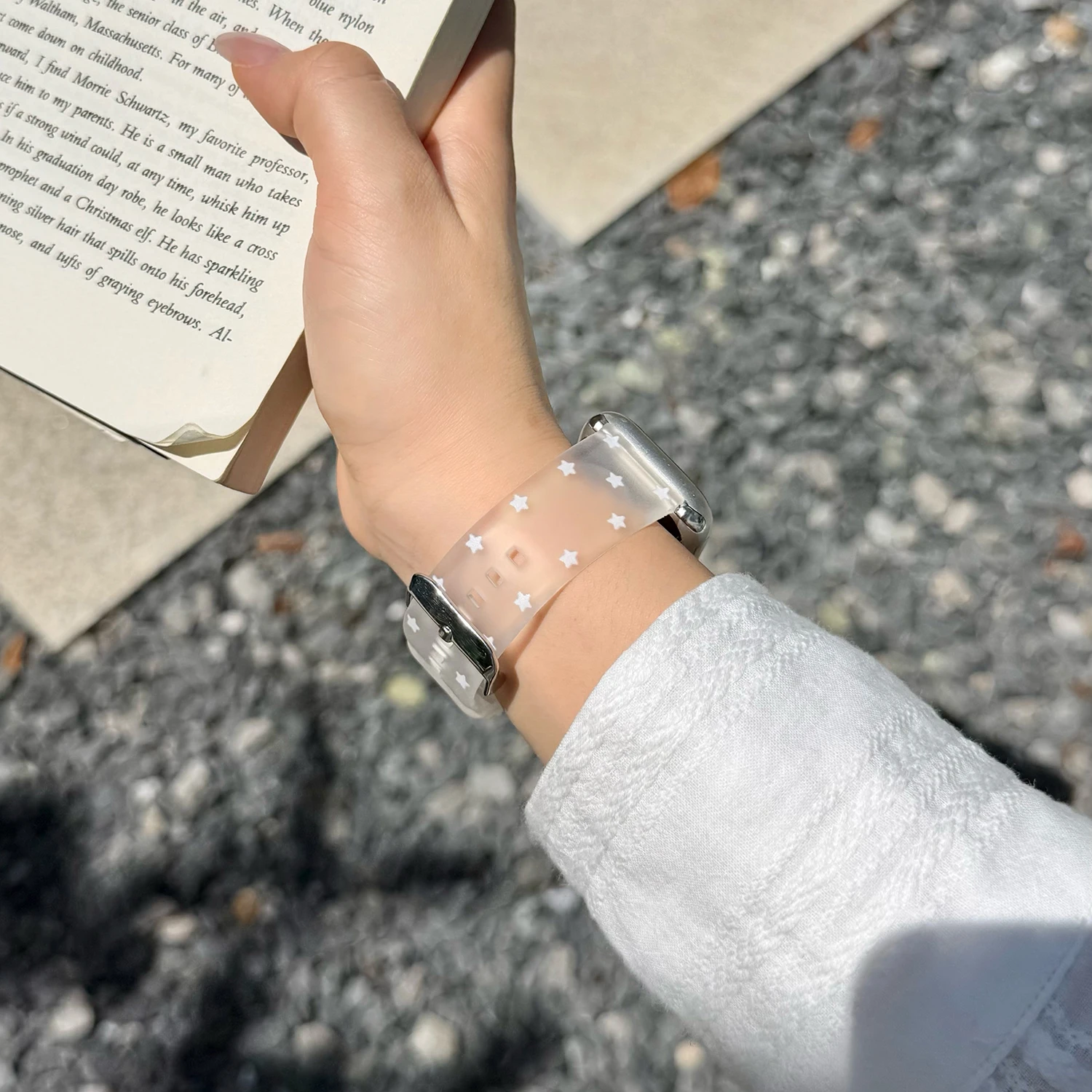 Матовый ремешок с креативным дизайном в горошек для Apple Watch S1011 49 46 45 44 42 41 38 мм, ремешок из материала TPU для iWatch Ultra 9 8 7 SE-1 (art.: 3920db0eaa897) - 3920db0eaa897