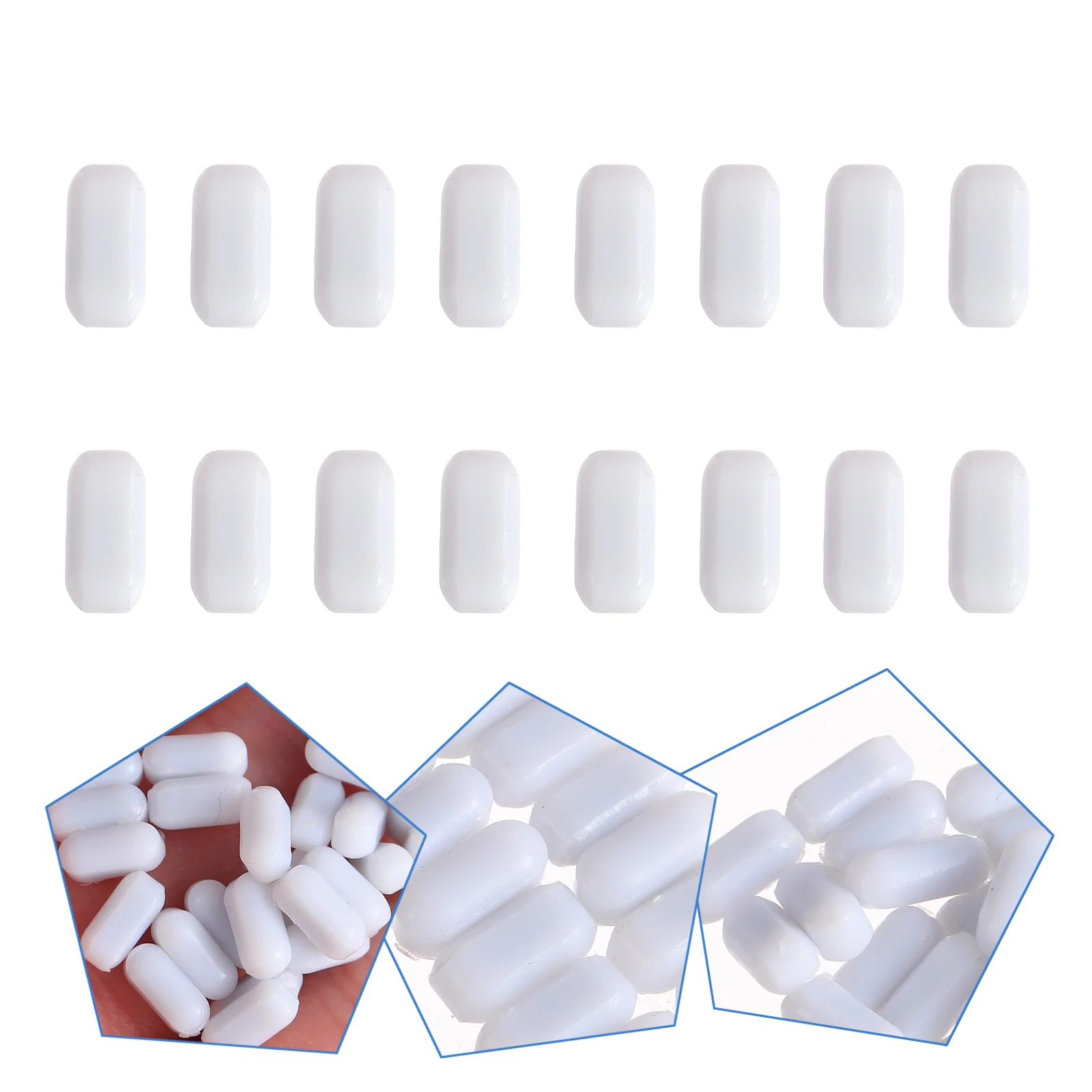 

25pcs Magnetic Stirrer Sturdy Durable Premium Prime Stir Bar Stirrer for Laboratory
