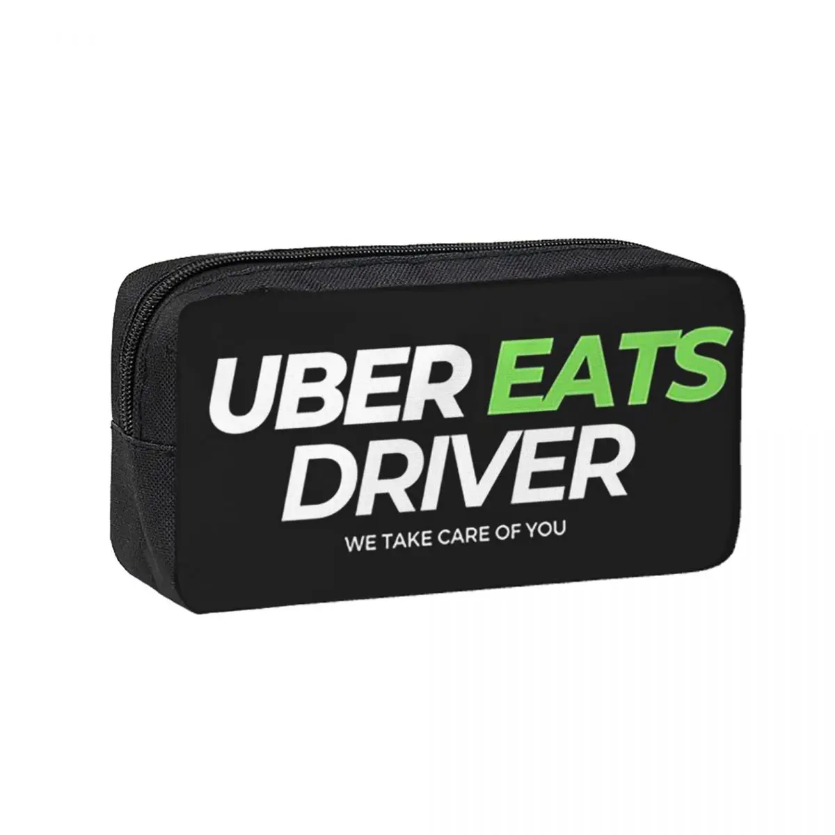 Фото Пеналы для студентов с логотипом Uber Eats, подарки для курьеров доставки еды, пенал-коробка, большая сумка для карандашей, держатель для ручек №3
