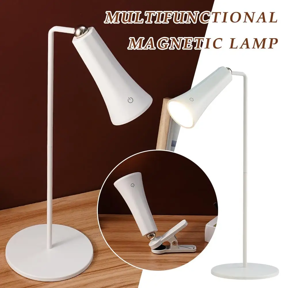 

Reading Eye Protection Desk Lamp Multifunctional Magnetic Wall Lamp Dual Purpose Clamp For Filling And Inserting Bedside K5X1