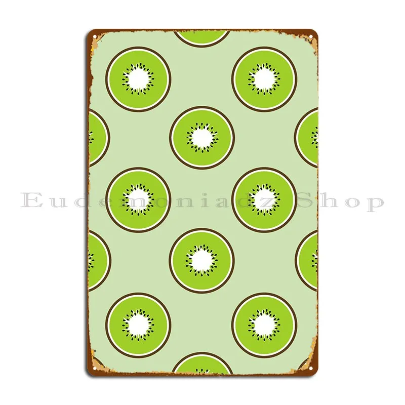 

Kiwi Летний Фруктовый металлический знак, постер, кухня, гараж, настенный плакат, персонализированный кинотеатр, жестяной плакат
