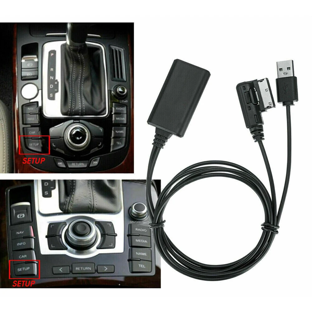 

1 X автомобильный беспроводной Bluetooth музыкальный интерфейс AUX аудио кабель адаптер AMI MMI2G мультимедиа для A4 8K A5 8T A6 4F A8 4E Q7 7L