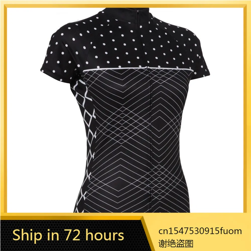 

NEW black women Short sleeve Cycling jersey girl Bike wear jersey Summer cycling clothing MTB maillot outdoor bike tops