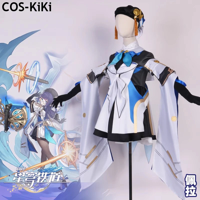 

COS-KiKi Honkai: Star Rail Pelageya Sergeyevna Game Suit Cosplay Costume Elegant Lovely Dress Halloween Party Outfit Women