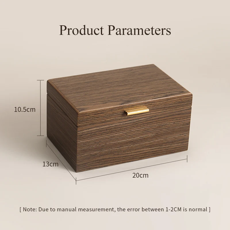 Flip Cover Wooden Jewelry Storage Box Women Jewellery Display Organizer Boxes for Bracelet Necklace Earring Jewelry Storage Case