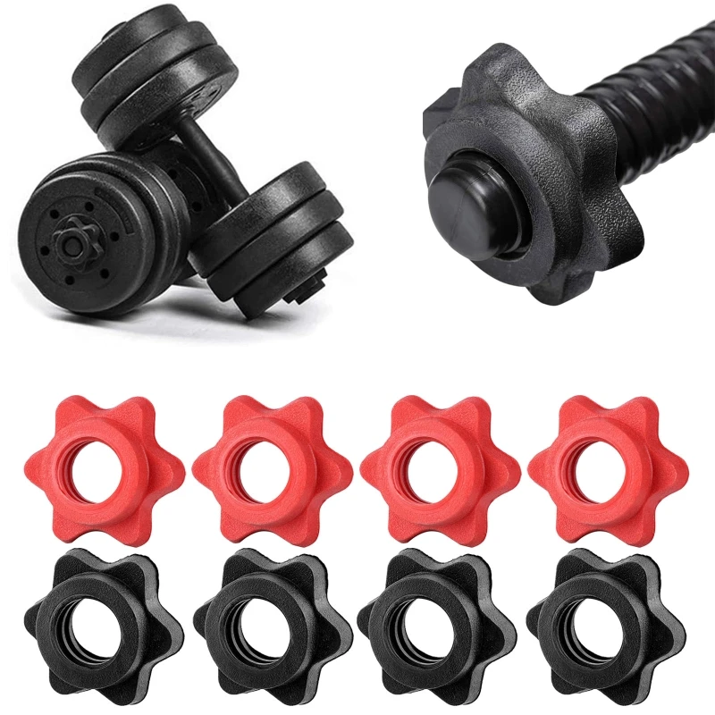 

4Pcs Handbell Bar Lock Screw Nut Spin-Lock Collar Nut For Strength Training