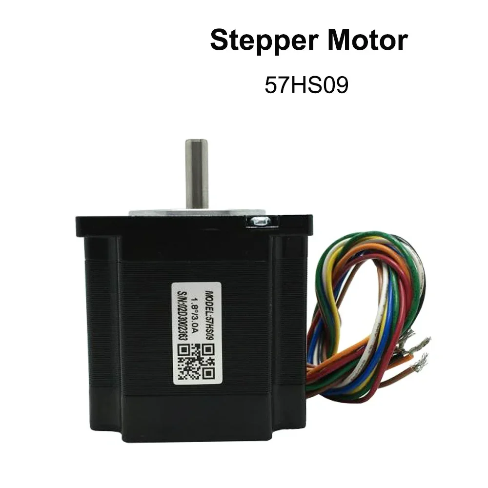 Двухфазный шаговый двигатель Leadshine 57HS09 для NEMA23 длина 2 А вал 54 мм 6 35