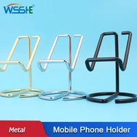 phone holder desk mobile stand metal support telephone for iphone 13pro xiaomi mi 9 samsung huawei tablet cellphone bracket
