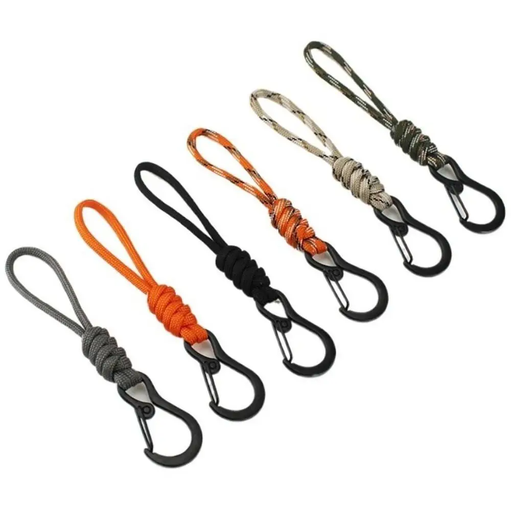 Высокояркий Многофункциональный износостойкий Плетеный тканый брелок для
