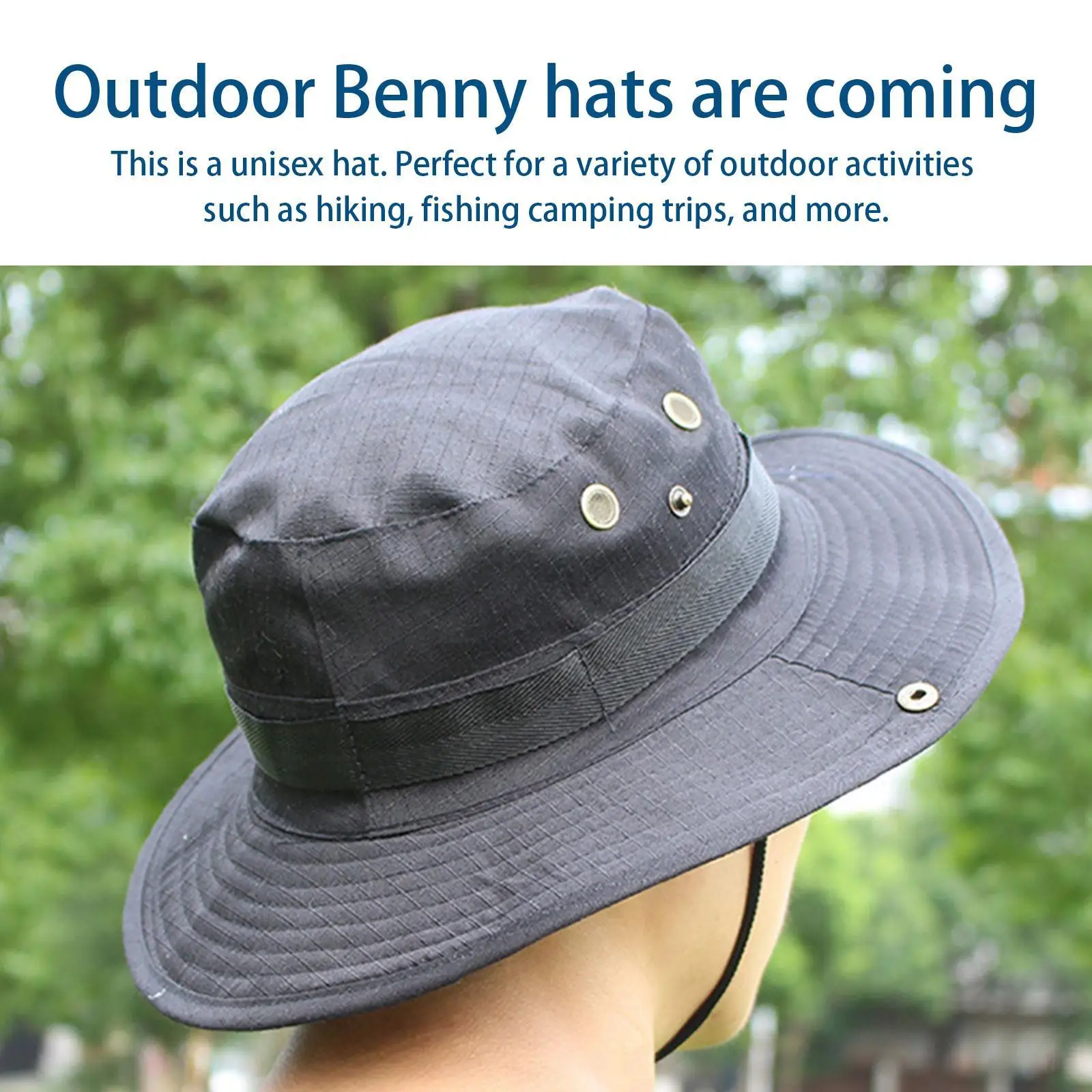 

Fishing Hat Outdoor Travel Cap Men's Beach Fishing Model Round Rim Jungle Breathable Sportswear
