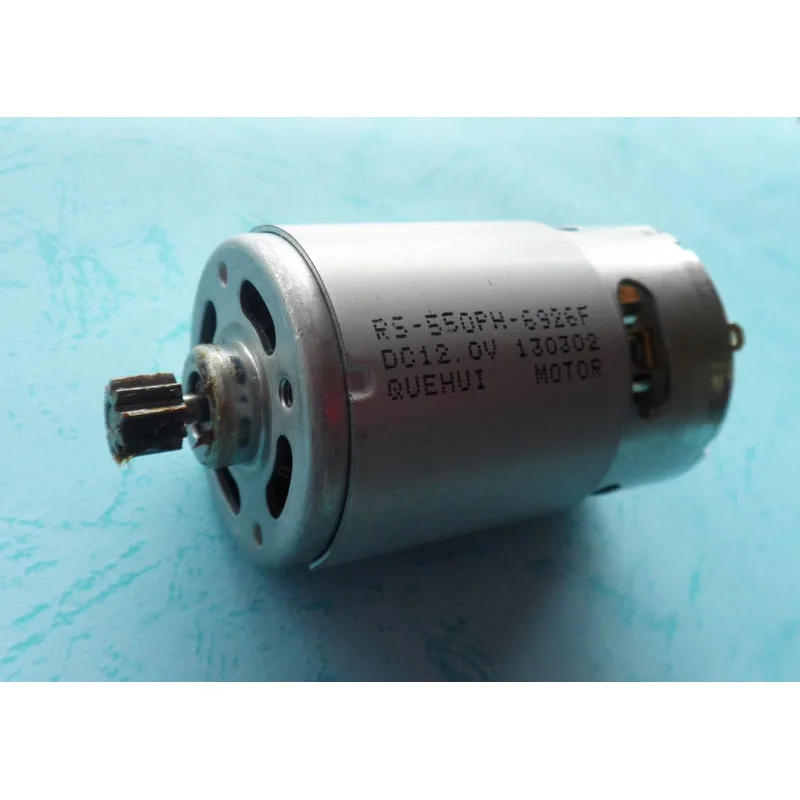 TSR1080 Electric Charging Drill Motor DC 550 Hand Drill GSR120 Repair Engine Replace RS550 7.2/ 9.6/10.8/12/14.4/16.8/18/21V/24V images - 6