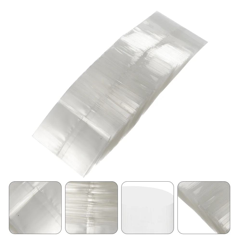 

400 Pcs Premium Shrink Wrap Bag Waterproof Heat Shrink Bag Bottle Sealer Film