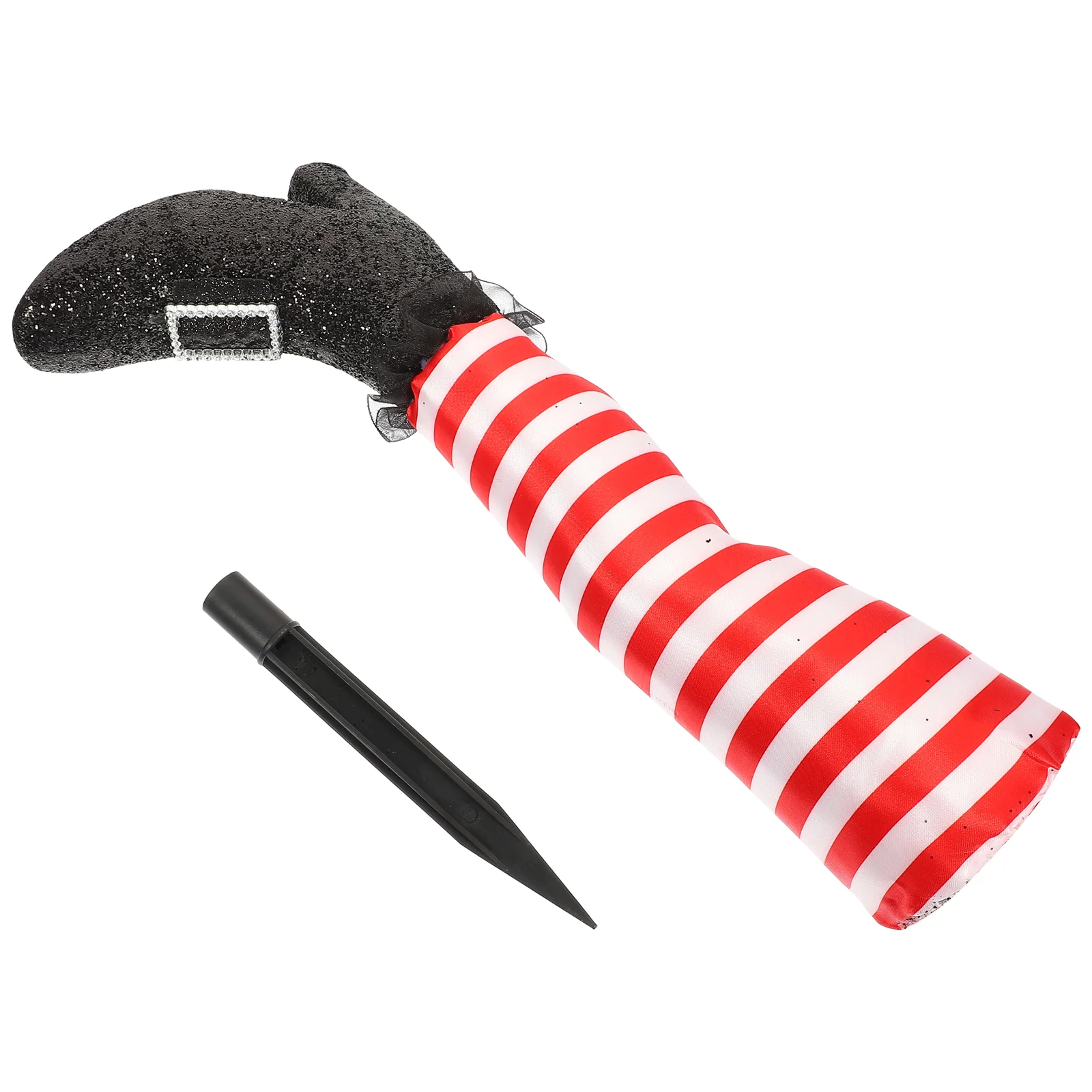 

Witchlegs Leg Yard Stakes Garden Decoration Wicked Feet Witches Ornament Props Stuffed Decor Crashed House Party Lawn